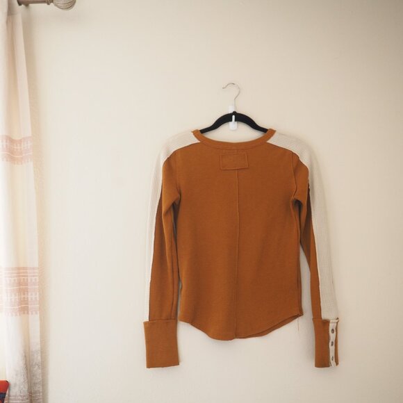 ! We The Free People Tasha Combo Long Sleeve Thermal sz S - Picture 5 of 6